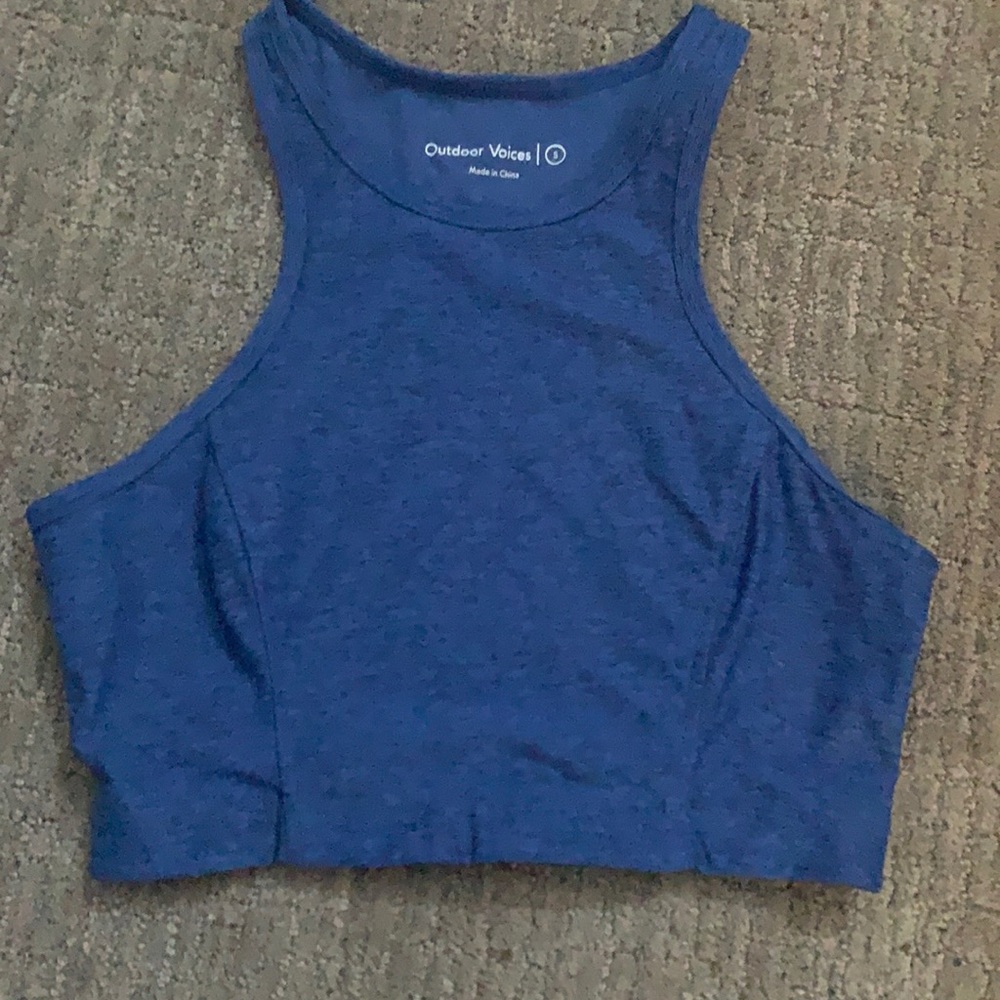 Outdoor Voices Athena Crop Top